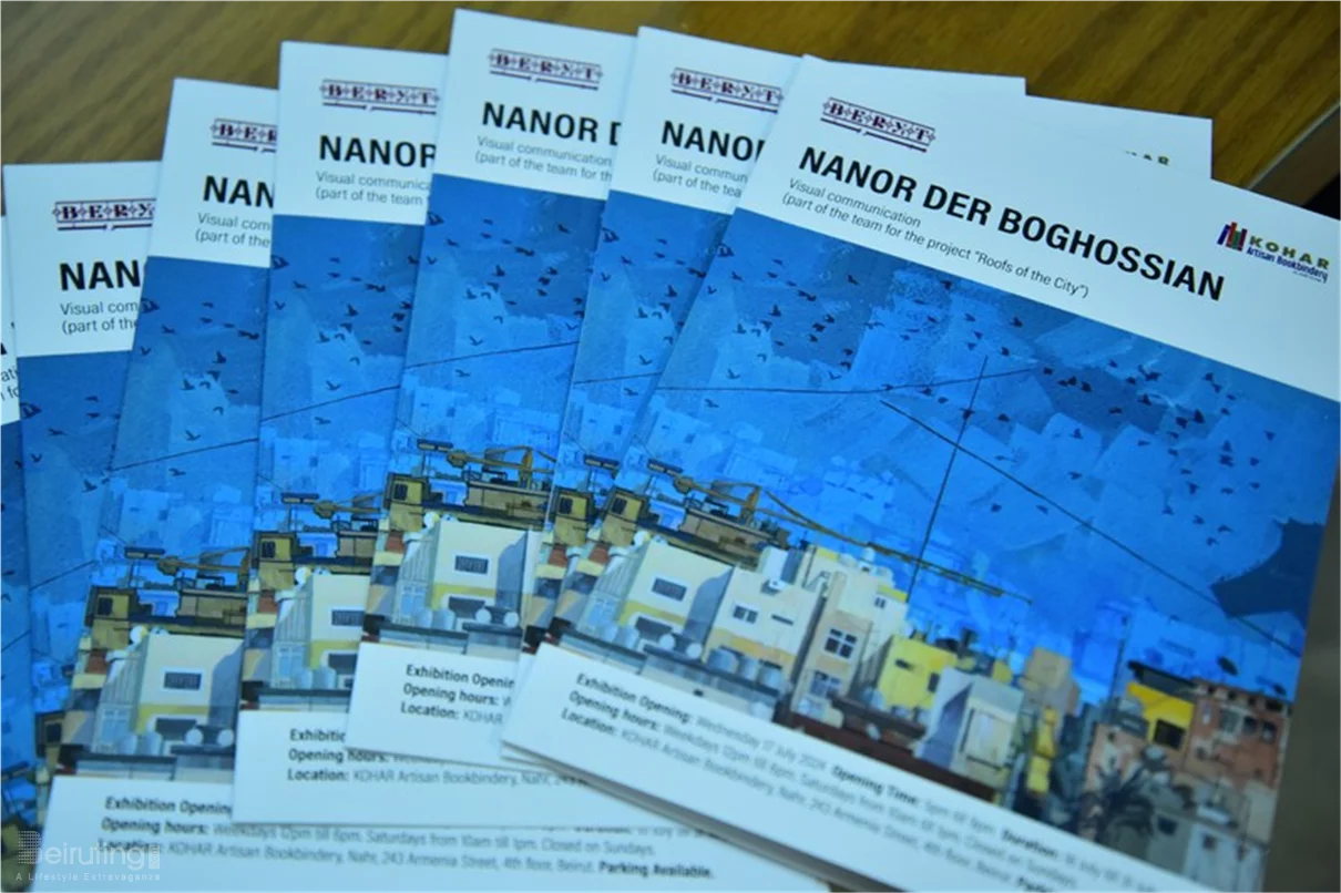 Roofs of The City a solo exhibition by Maral Der Boghossian